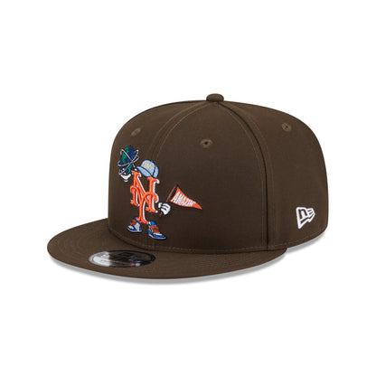 9FIFTY New York Mets MLB Cartoon Walnut Snapback