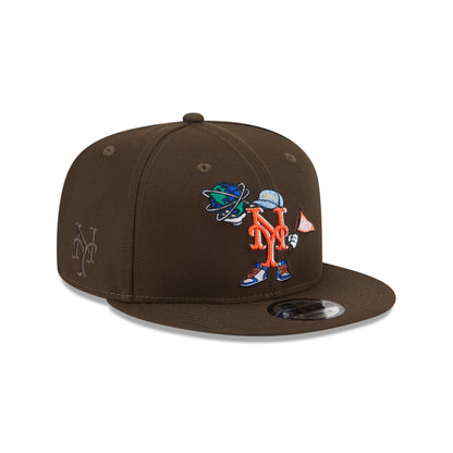 9FIFTY New York Mets MLB Cartoon Walnut Snapback