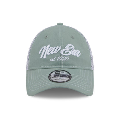 9FORTY Unstructured Trucker New Era Resort Everest Green Adjustable
