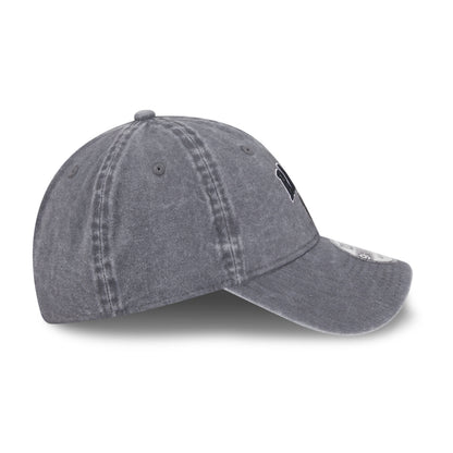 9FORTY Unstructured Las Vegas Raiders Wear Black Washed Gray Adjustable