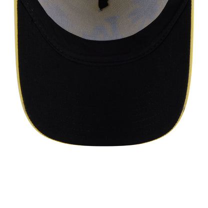 9FORTY A-Frame Trucker Los Angeles Dodgers Resort Baby Yellow Snapback