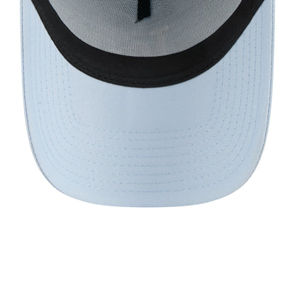 9FORTY A-Frame Trucker Los Angeles Dodgers Color Era Soft Blue Navy Gray Snapback
