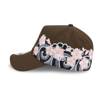 9FORTY A-Frame San Diego Padres Sakura Pack Walnut Adjustable