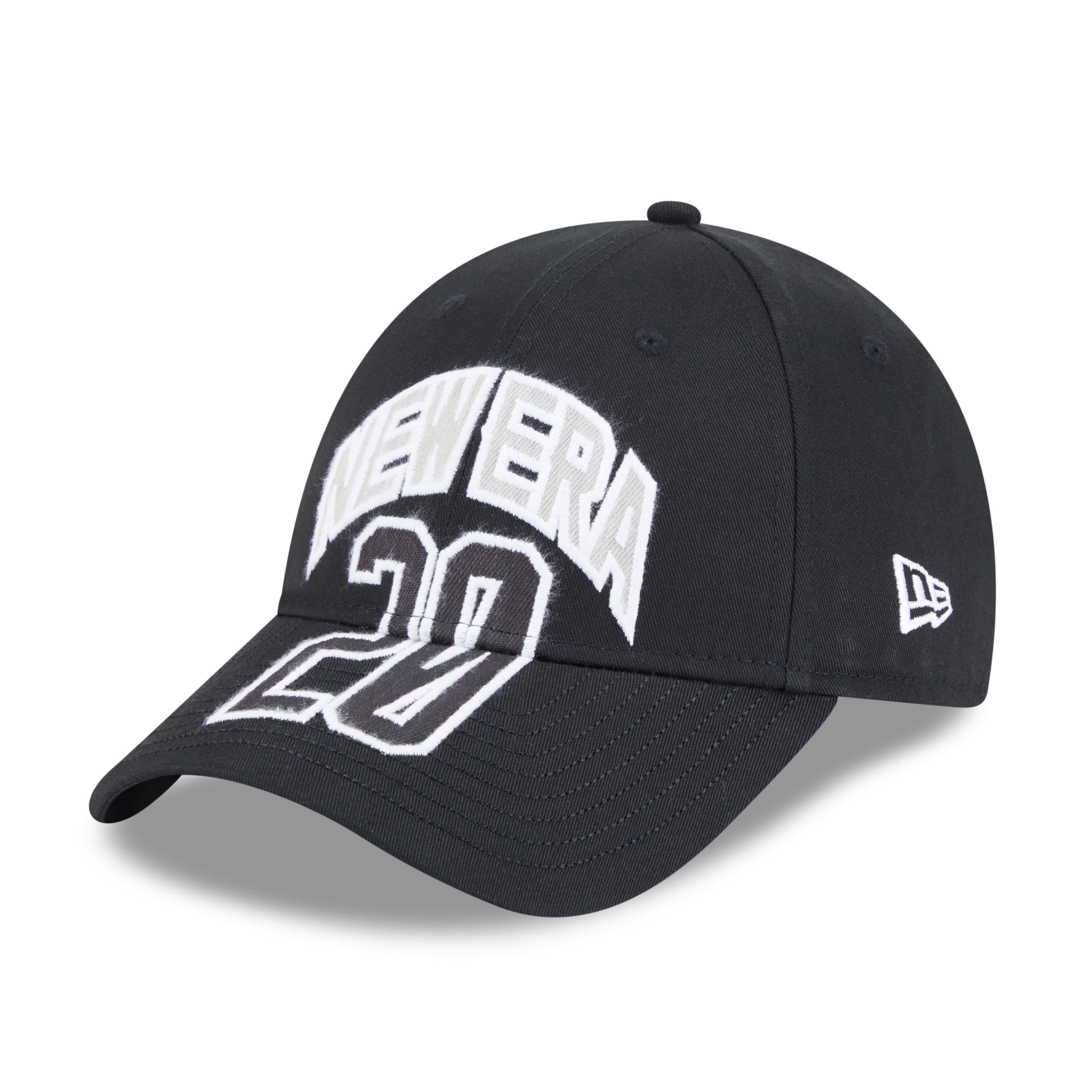 9FORTY New Era Street Archived Cross Panels Black Adjustable – New