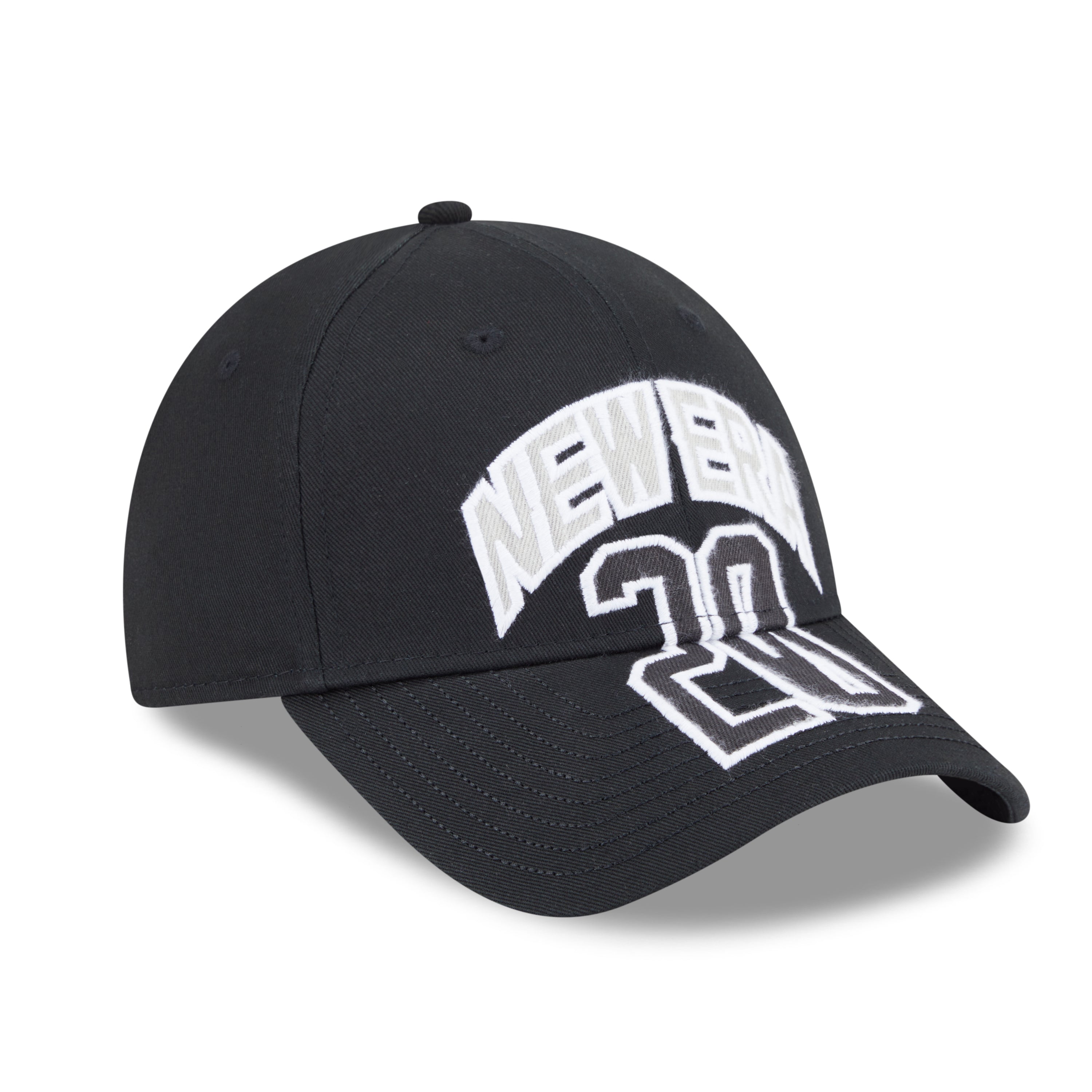 9FORTY New Era Street Archived Cross Panels Black Adjustable – New