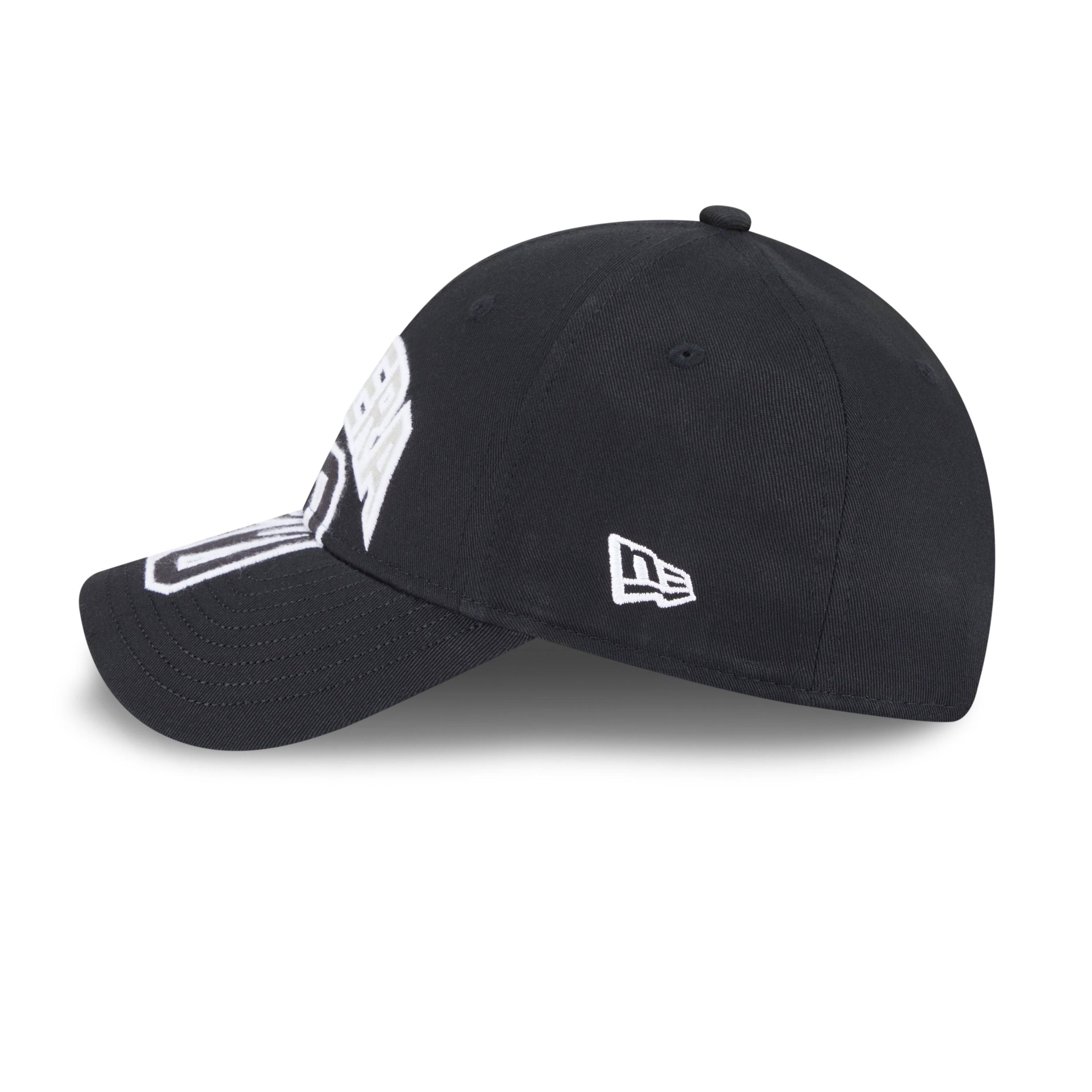 9FORTY New Era Street Archived Cross Panels Black Adjustable – New