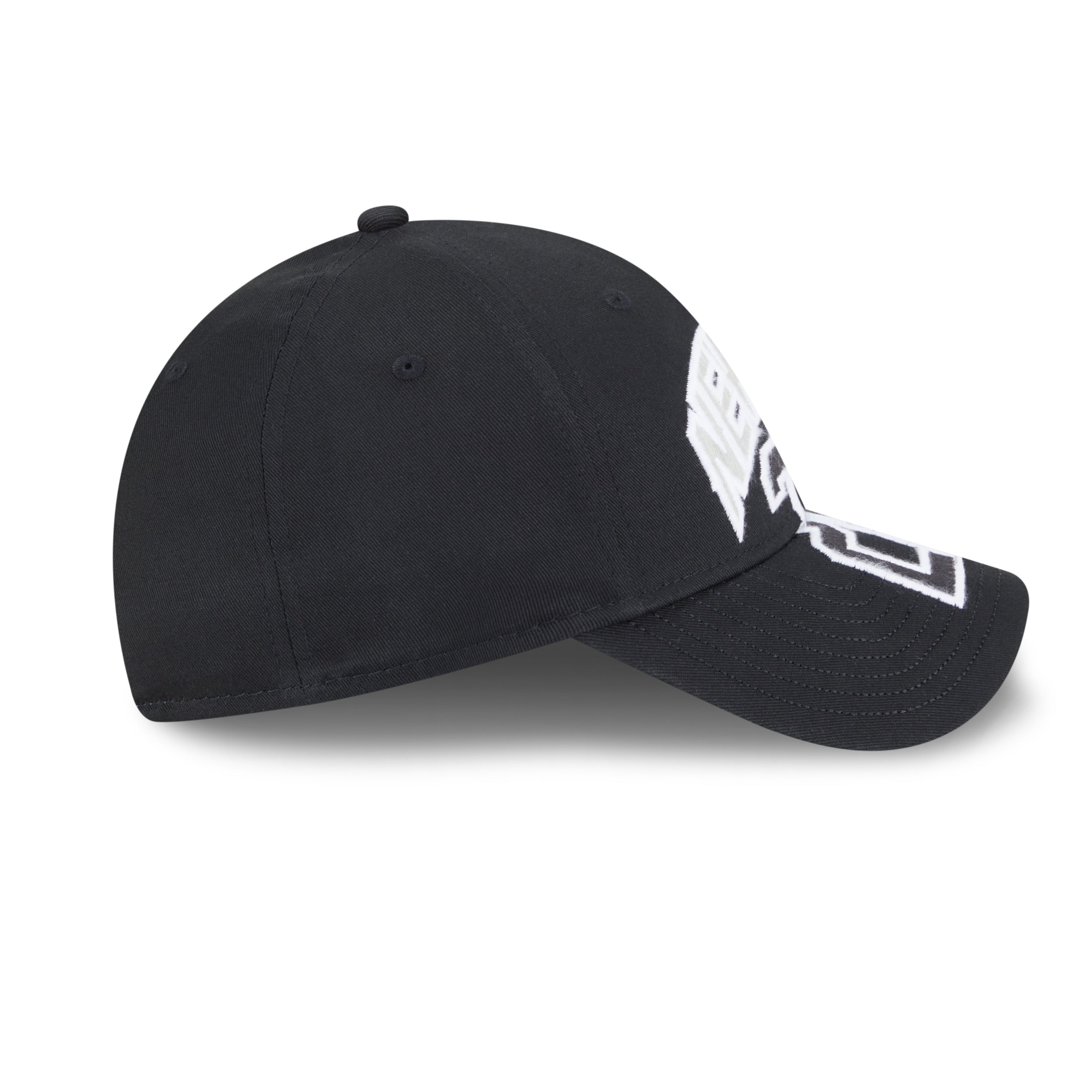 9FORTY New Era Street Archived Cross Panels Black Adjustable – New
