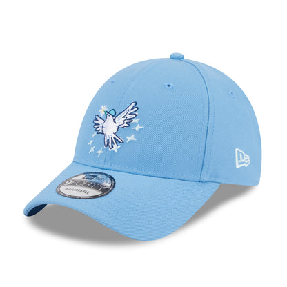 9FORTY Earth Day Peace Logo Sky Blue Adjustable
