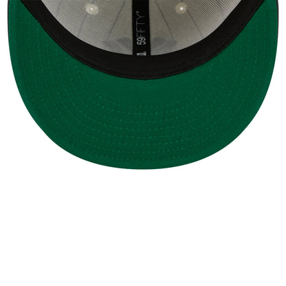 59FIFTY New York Yankees Stripes Chrome White Fitted