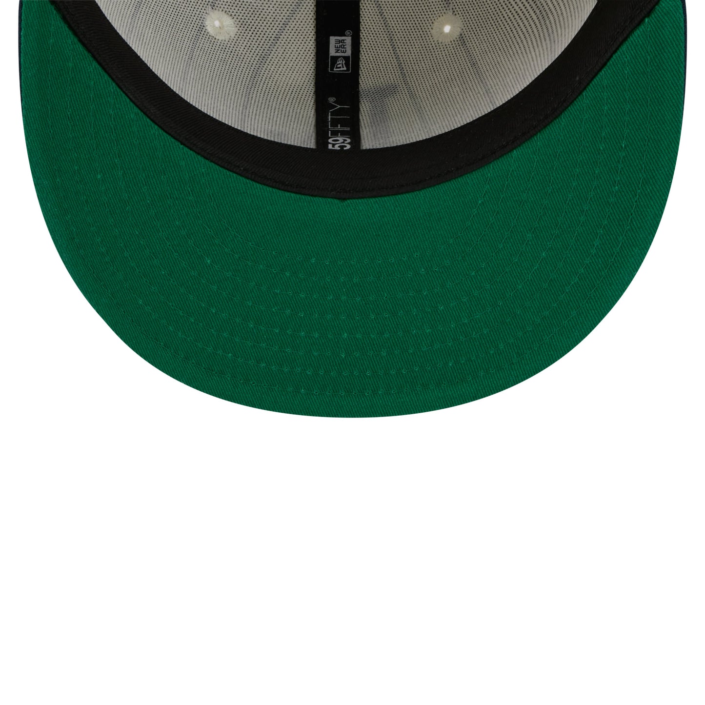59FIFTY Los Angeles Dodgers Stripes Chrome White Fitted