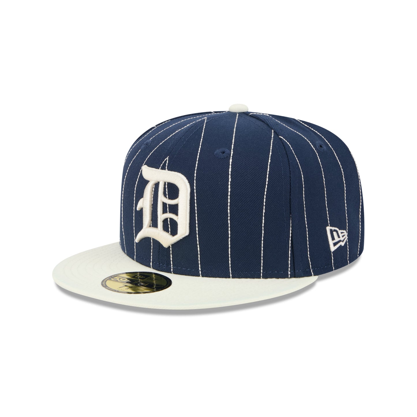 59FIFTY Detroit Tigers Stripes Oceanside Blue Fitted