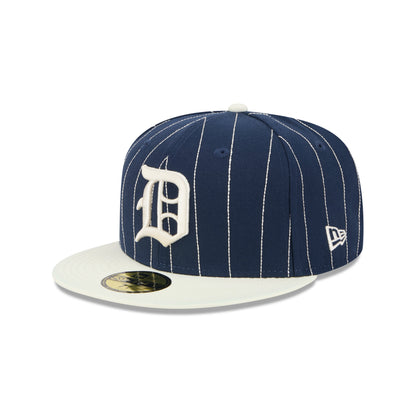 59FIFTY Detroit Tigers Stripes Oceanside Blue Fitted