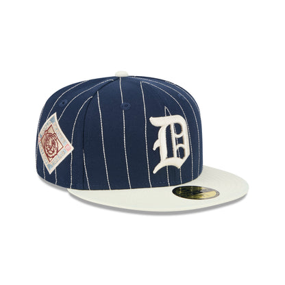 59FIFTY Detroit Tigers Stripes Oceanside Blue Fitted