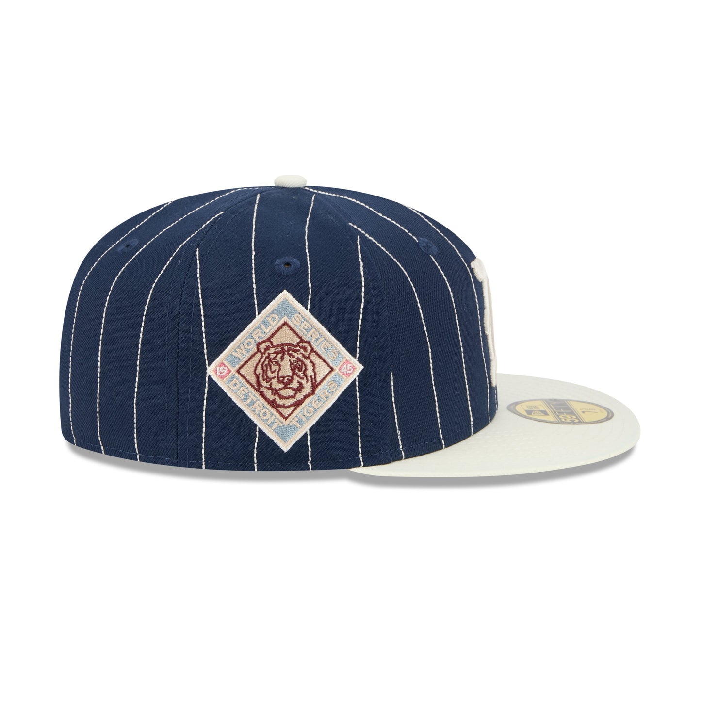 59FIFTY Detroit Tigers Stripes Oceanside Blue Fitted