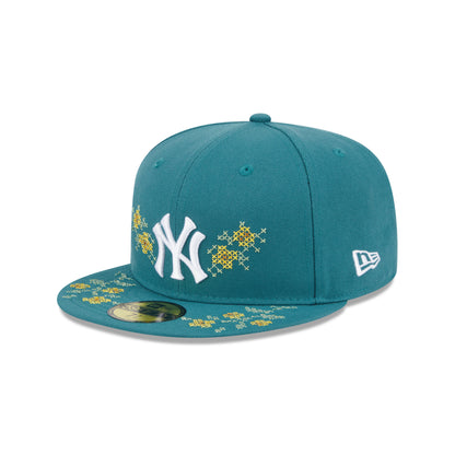 59FIFTY New York Yankees Garden Pine Needle Green Fitted