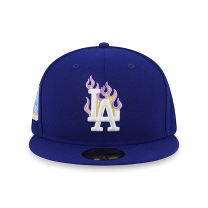 59FIFTY Los Angeles Dodgers Fire Pack Dark Royal Fitted