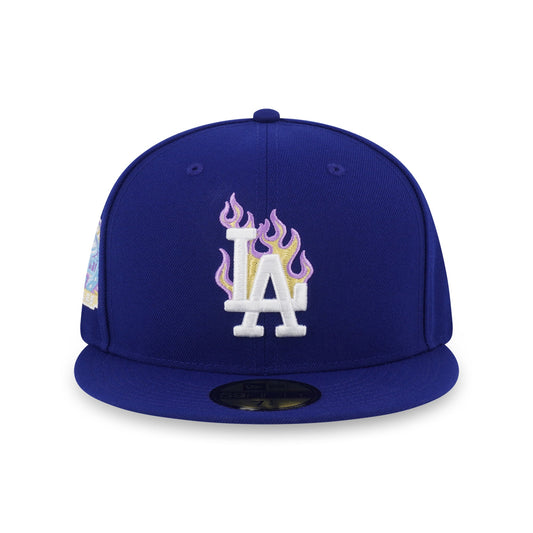 59FIFTY Los Angeles Dodgers Fire Pack Dark Royal Fitted