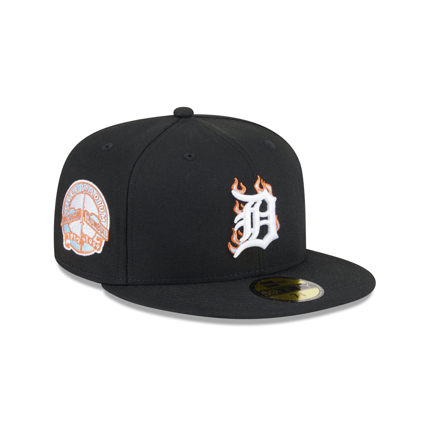 59FIFTY Detroit Tigers Fire Pack Black Fitted