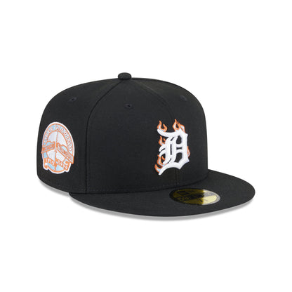 59FIFTY Detroit Tigers Fire Pack Black Fitted