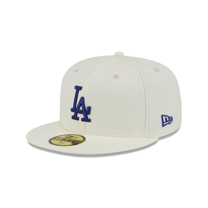 59FIFTY Los Angeles Dodgers City Series Chrome White Fitted