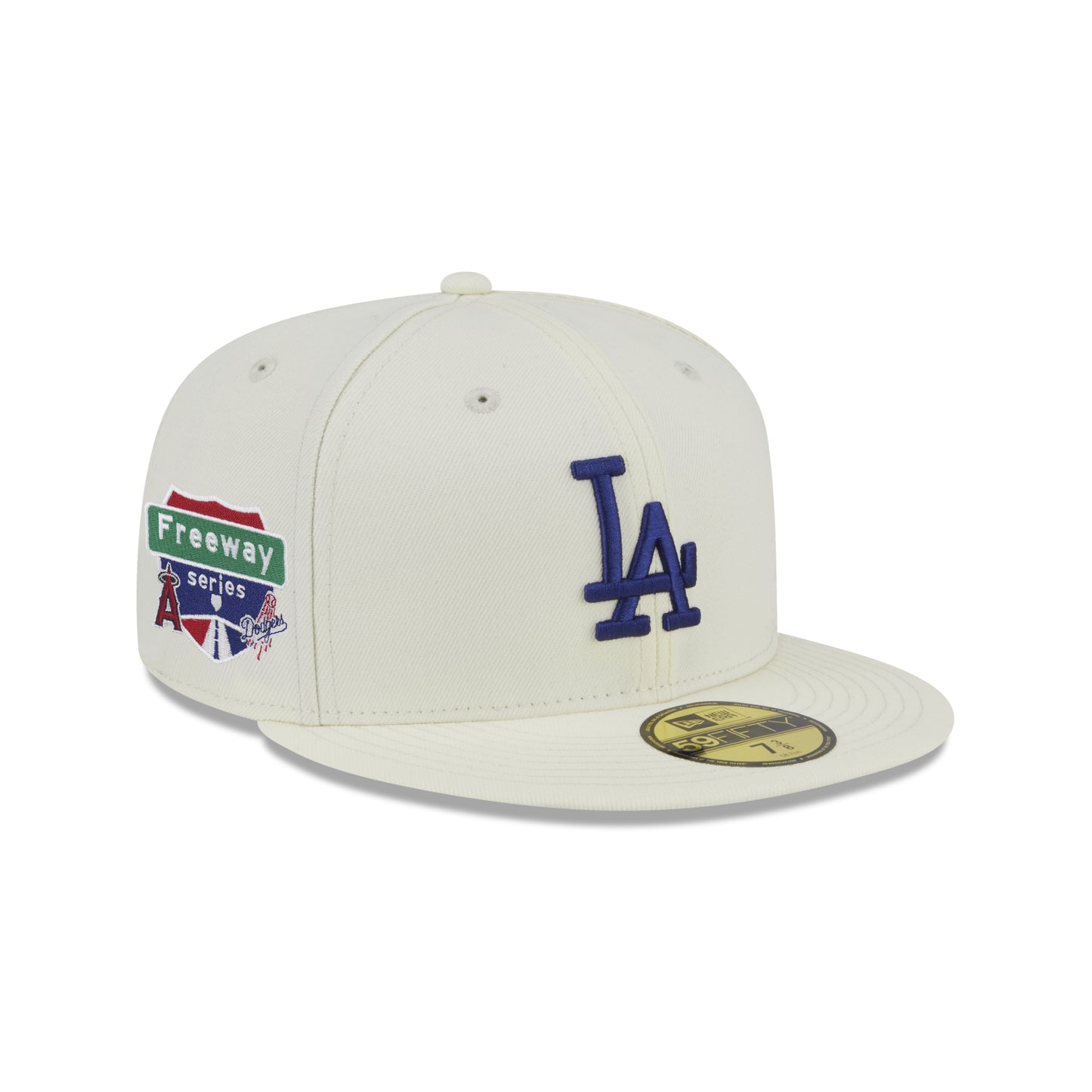59FIFTY Los Angeles Dodgers City Series Chrome White Fitted