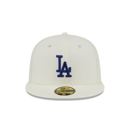 59FIFTY Los Angeles Dodgers City Series Chrome White Fitted