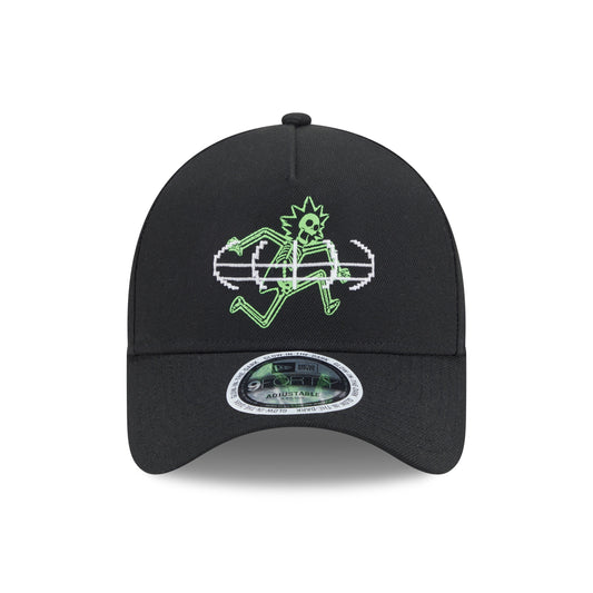9FORTY A-Frame New Era x Rick and Morty Black Adjustable