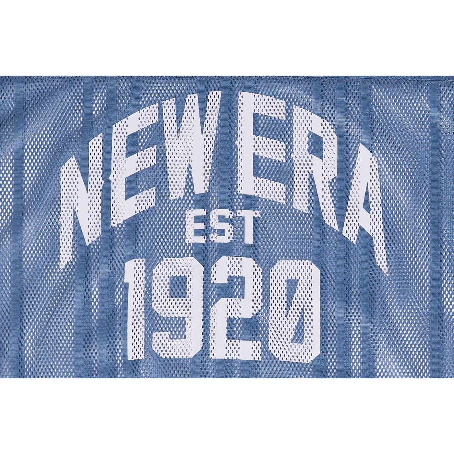 New Era Women 1920 Wordmark Street Archived Oceanside Blue American Football Crop Jersey