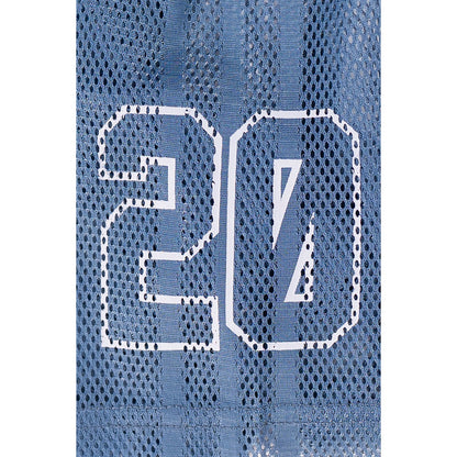 New Era Women 1920 Wordmark Street Archived Oceanside Blue American Football Crop Jersey