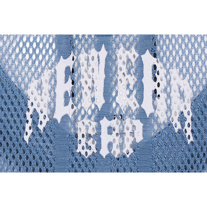 New Era Women 1920 Wordmark Street Archived Oceanside Blue American Football Crop Jersey