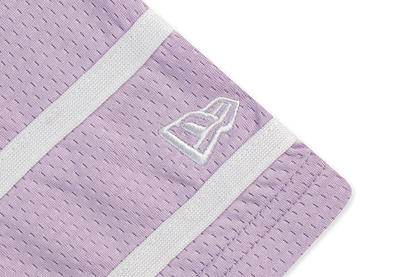 Women New York Yankees Jelly Pastel Lilac Cropped American Football Jersey