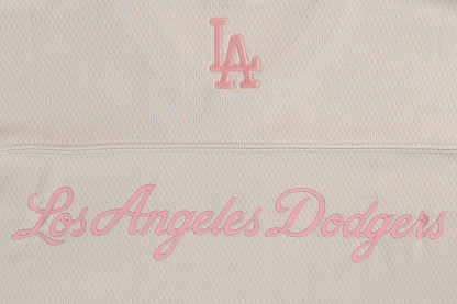 Women Los Angeles Dodgers Jelly Vintage Stone Cropped American Football Jersey