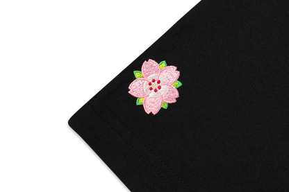New Era Sakura Pack Black Short Sleeve T-Shirt