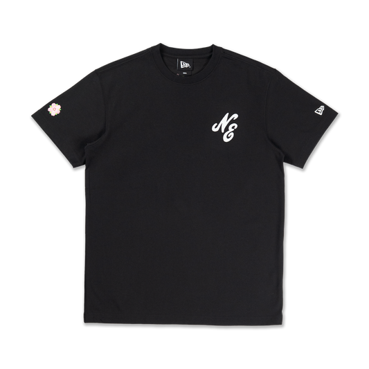 New Era Sakura Pack Black Short Sleeve T-Shirt