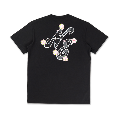 New Era Sakura Pack Black Short Sleeve T-Shirt