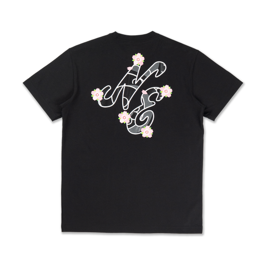 New Era Sakura Pack Black Short Sleeve T-Shirt