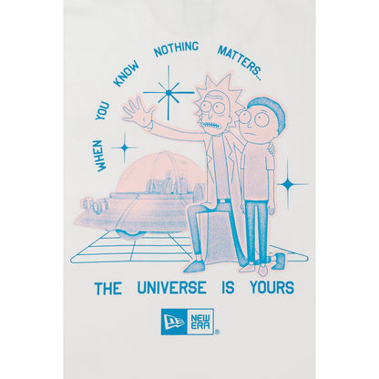 New Era x Rick and Morty White Short Sleeve T-Shirt