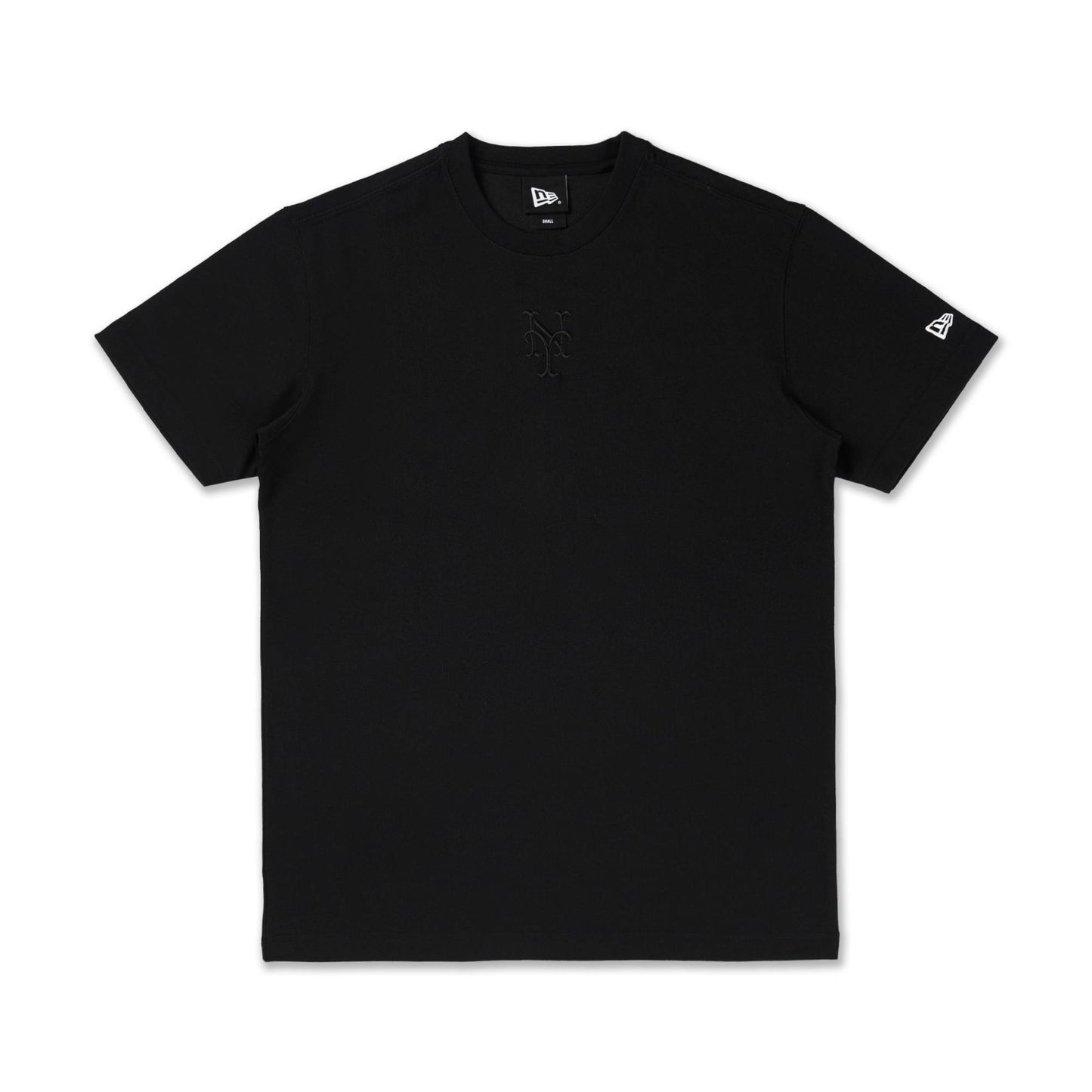 New York Mets MLB Cartoon Black Short Sleeve T-Shirt
