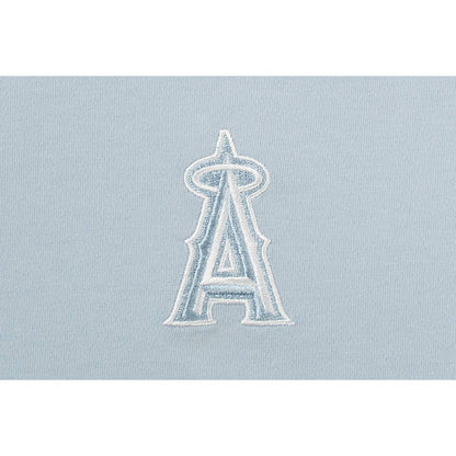 Los Angeles Angels MLB Cartoon Soft Blue Short Sleeve T-Shirt