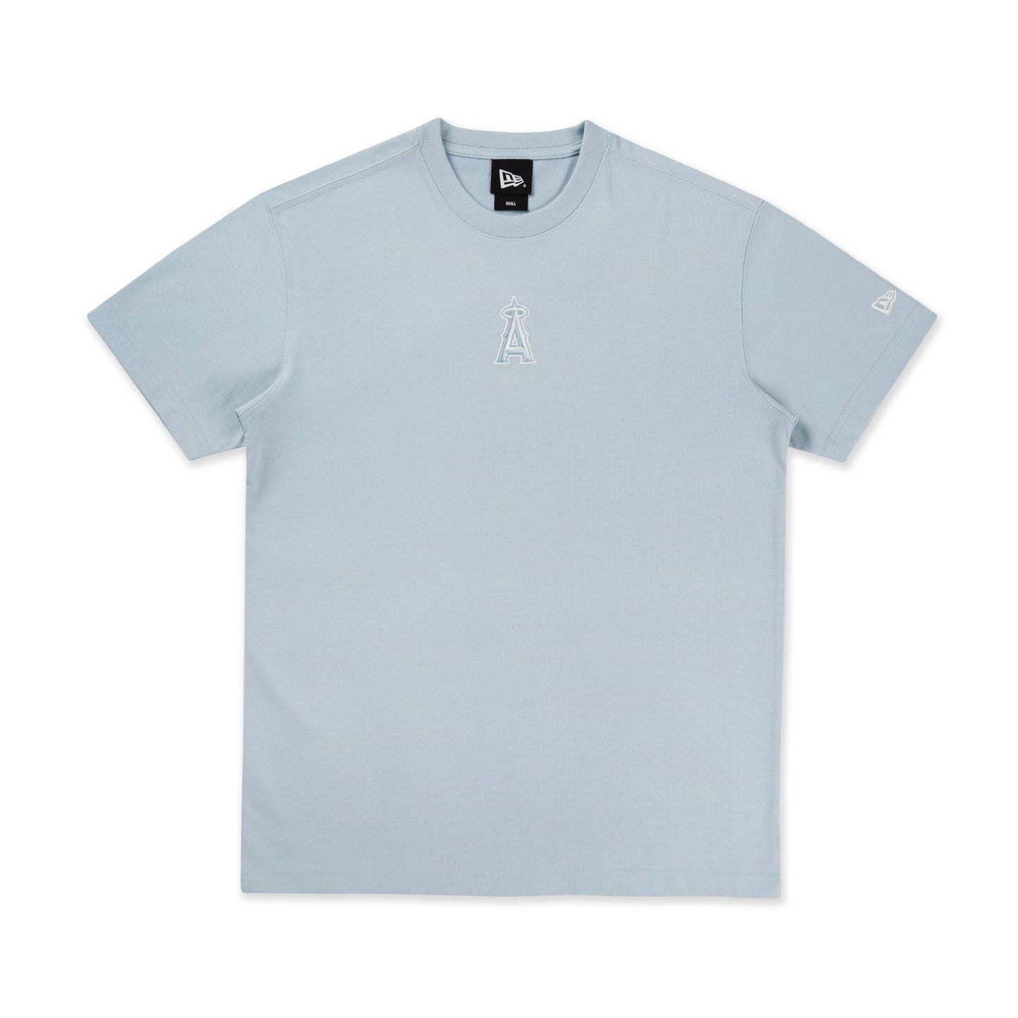 Los Angeles Angels MLB Cartoon Soft Blue Short Sleeve T-Shirt