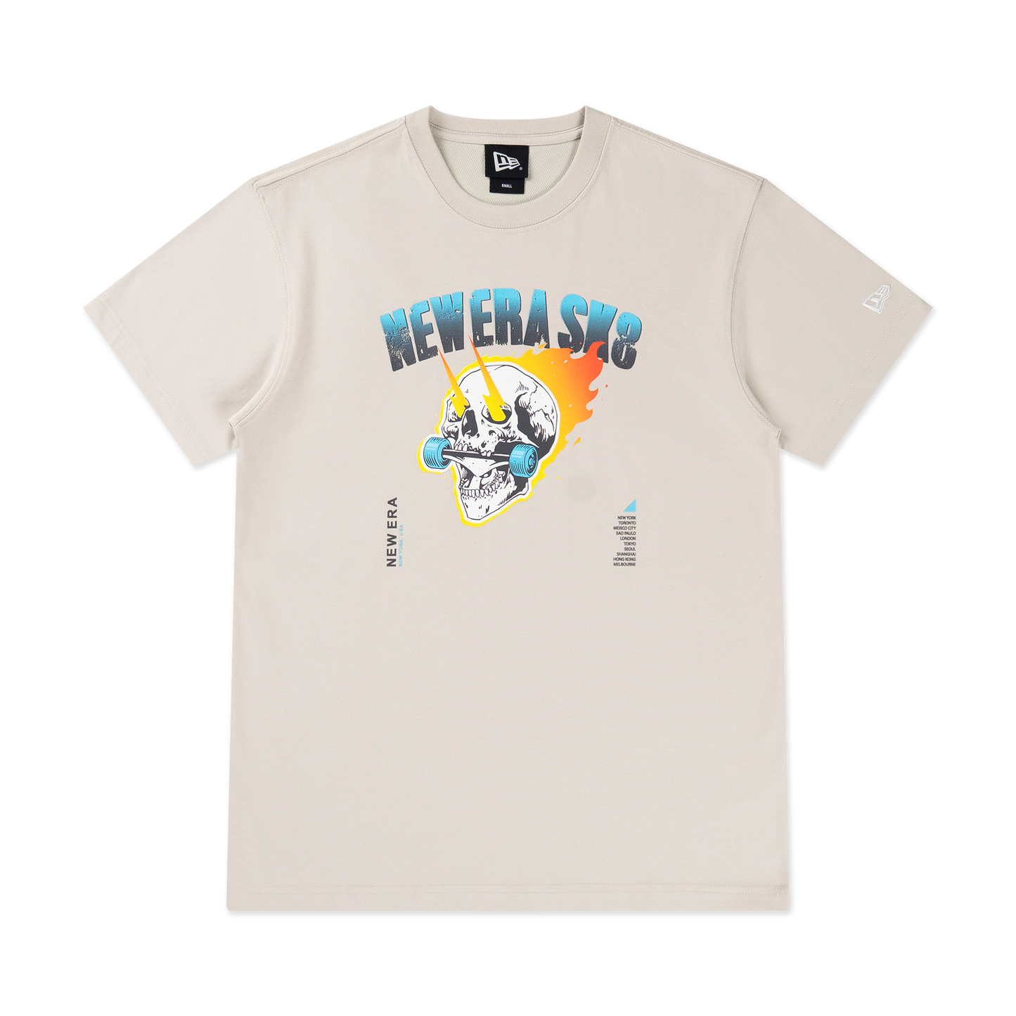 New Era Graphic Pack Vintage Stone Short Sleeve T-Shirt