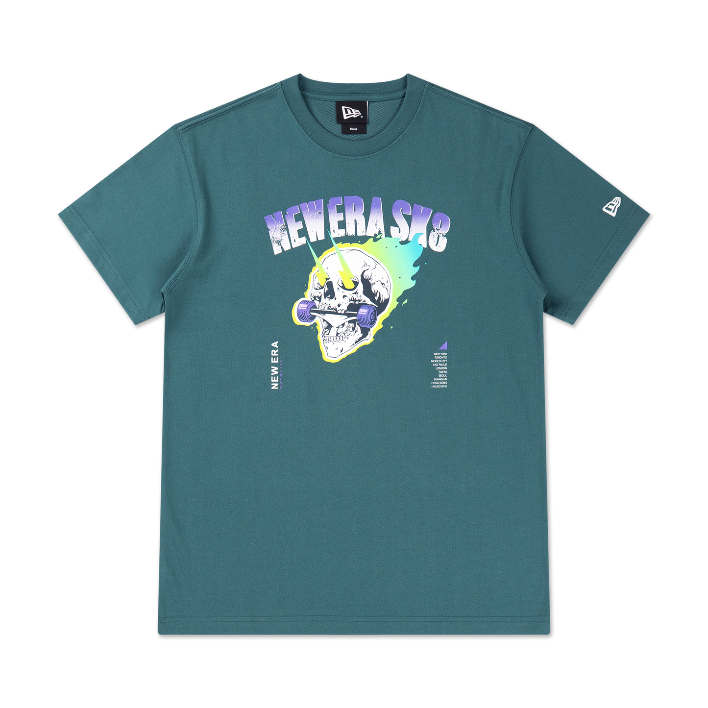 New Era Graphic Pack Pine Needle Green Short Sleeve T-Shirt