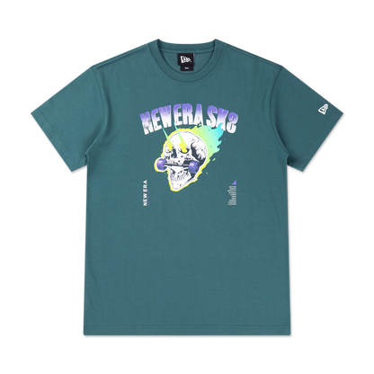 New Era Graphic Pack Pine Needle Green Short Sleeve T-Shirt