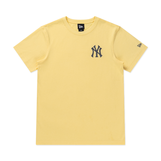 New York Yankees Color Era Baby Yellow Short Sleeve T-Shirt