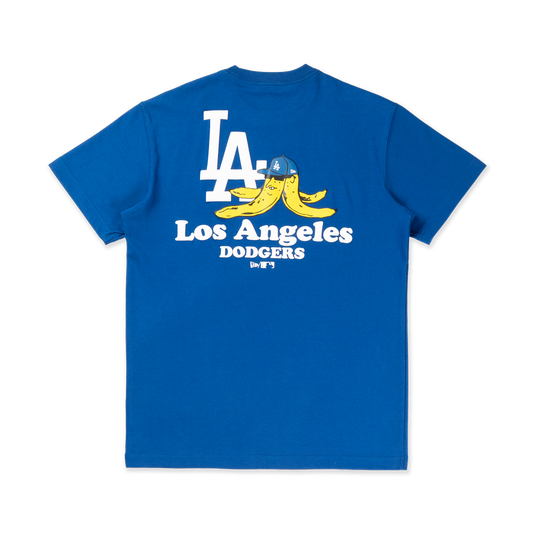Los Angeles Dodgers Banana Graphic Dark Royal Short Sleeve T-Shirt