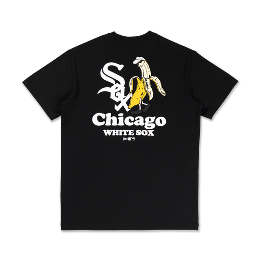 Chicago White Sox Banana Graphic Black Short Sleeve T-Shirt
