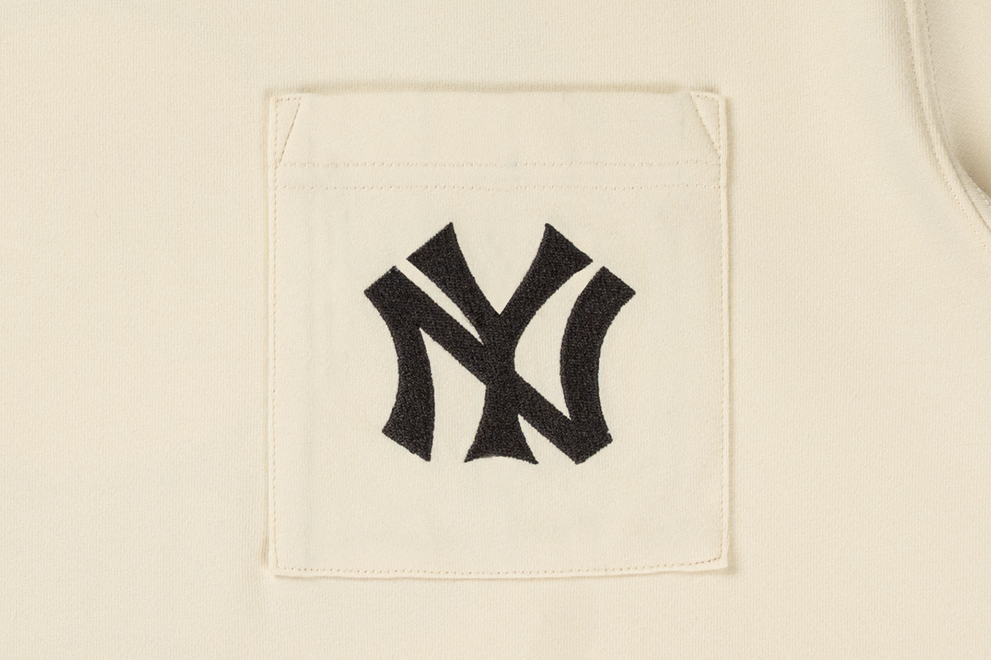 New York Yankees Stripes Chrome White Short Sleeve T-Shirt