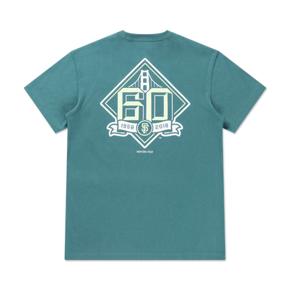 San Francisco Giants Garden Pine Needle Green Short Sleeve T-Shirt