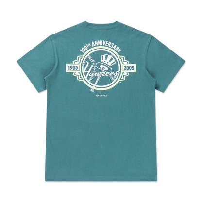New York Yankees Garden Pine Needle Green Short Sleeve T-Shirt