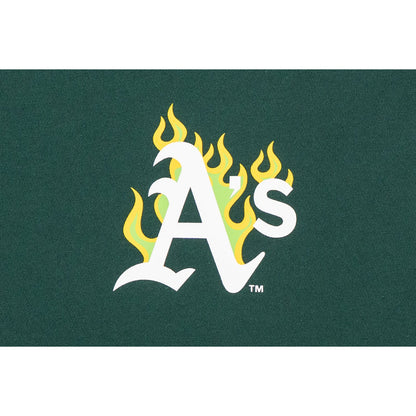 Oakland Athletics Fire Pack Dark Green Short Sleeve T-Shirt